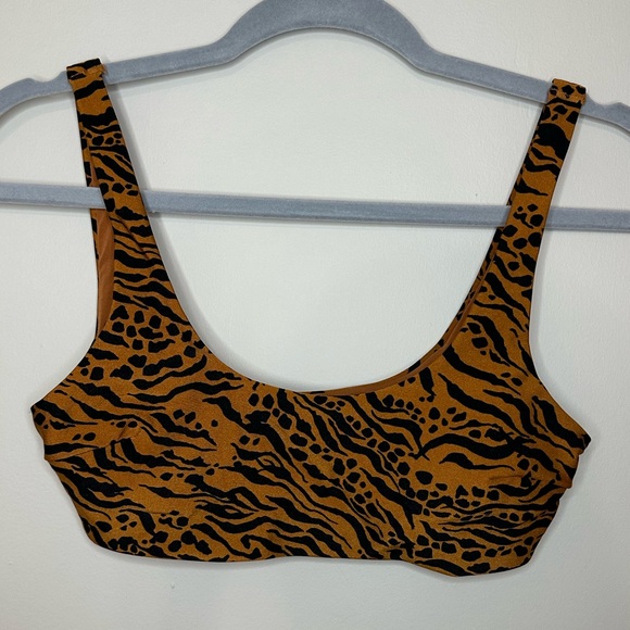Animal print bathing suit top - Picture 1 of 4